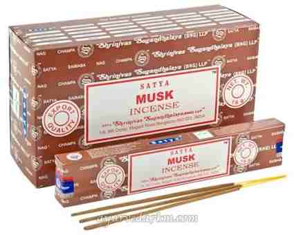 Пахощі Муск 15 г, Сатья; Musk Insence 15 g, Satya