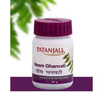 Нім Гхан Ваті, 60 таб, Патанджалі; Neem Ghan Vati, 60 tabs, Patanjali