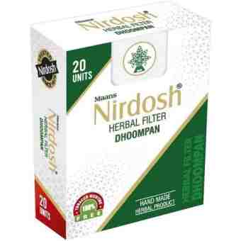Травяные сигареты без никотина Нирдош, пачка 20 шт, Маанс; Nirdosh, 20 pcs, Maans