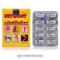 Аюрведческое обезболивающее средство Ортовит, 30 кап, РЕПЛ Фарма; Orthovit Pain Killer & Mobility Restorer, 30 caps, REPL Pharma