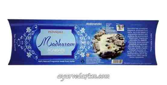 Пахощі Алакнандха 25 г Madhuram Agarbatti Alakananda Patanjali