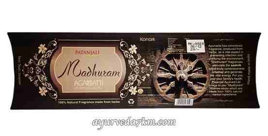 Пахощі Конарк 25 г Madhuram Agarbatti Konark Patanjali