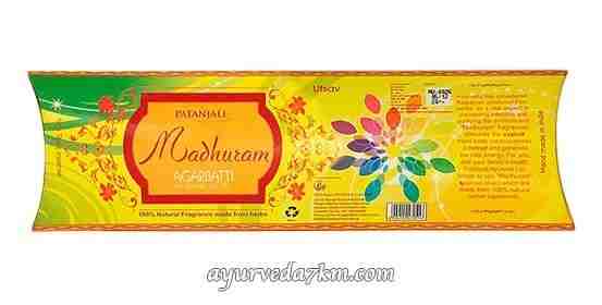 Пахощі Утсав 25 г Madhuram Agarbatti Utsav Patanjali