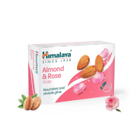 Аюрведичне  мило Мигдаль та Троянда 125 г, Хімалая; Almond & Rose Soap125 g, Himalaya