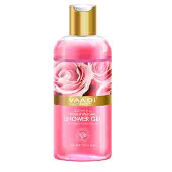 Гель для душа "Очаровательная роза и могра" 300 мл, Ваади; Enchanting Organic Rose & Mogra Shower Gel 300 ml, Vaadi