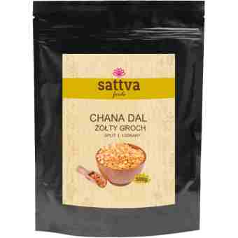 Урид дал 500 г, Саттва Фудс; Urid dal 500 g, Sattva Foods