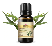 Эфирное масло  Эвкалипта 10 мл, Саттва Аюрведа; Essential Oil Eucalyptus 10 ml, Sattva Ayurveda