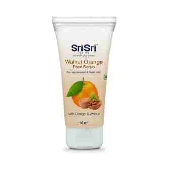 Скраб для лица Орех и апельсин 60 г, Шри Шри Таттва; Walnut Orange Face Scrub 60 g, Sri Sri Tattva