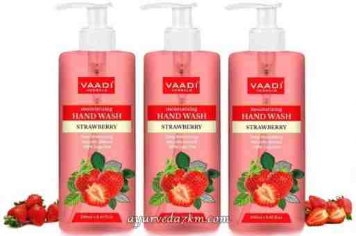 Жидкое мыло увлажняющее Клубника 250 мл, Ваади (Deep Moisturizing Strawberry Hand Wash 250 ml, Vaadi)