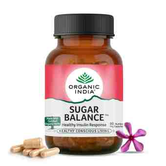 Баланс сахара 60 капс., Органик Индия; Sugar balance 60 caps., Organic India