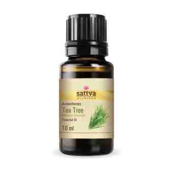 Эфирное масло Чайного дерева 10 мл, Саттва Аюрведа; Essential Oil Tea Tree 10 ml, Sattva Ayurveda