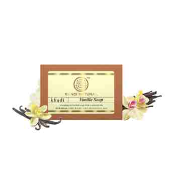 Аюрведичне мило Ваніль 125 г, Кхаді; Vanilla soap 125 g, Khadi Natural