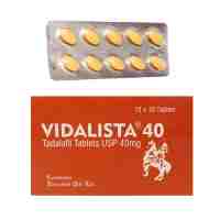 Видалиста 40 (Тадалафил 40 мг) 10 таб., Центурион Ремедис ЛТД; Vidalista 40 (Tadalafil tab. IP 40 mg) 10 tab