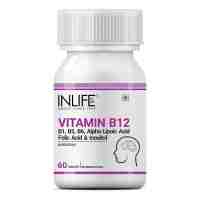 Витамин В12 АЛК, 60 капс., ИнЛайф; Vitamin B12 ALA 60 caps., InLife