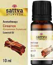 Ефірна олія Кориці 10 мл, Саттва Аюрведа; Essential Oil Cinnamon 10 ml, Sattva Ayurveda